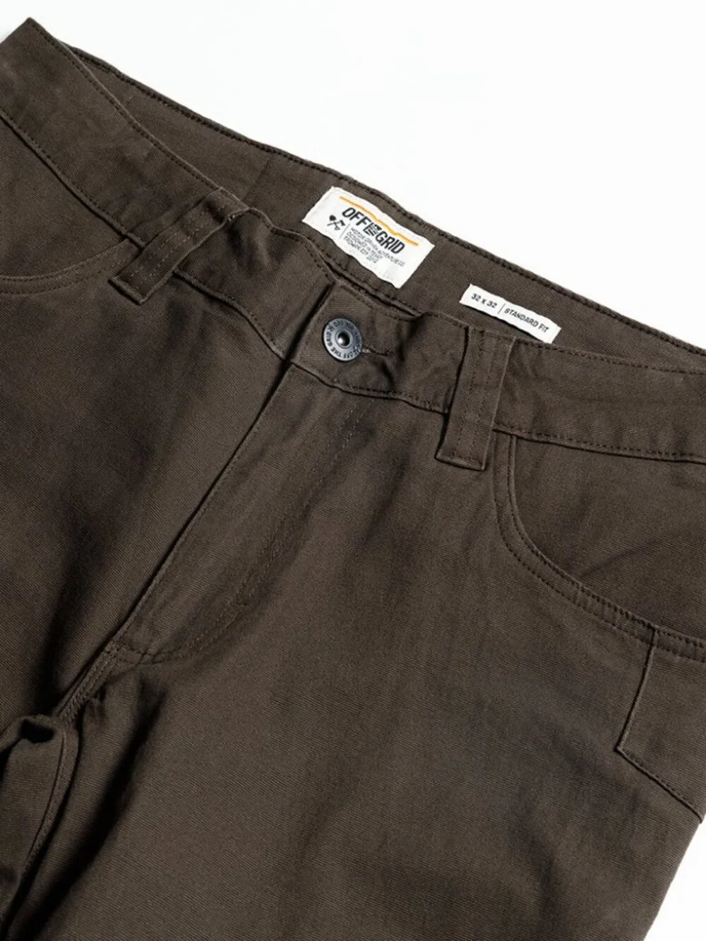 Off The Grid Surplus Trailblazer Standard Fit Pants - DK BRN - Dark Brown